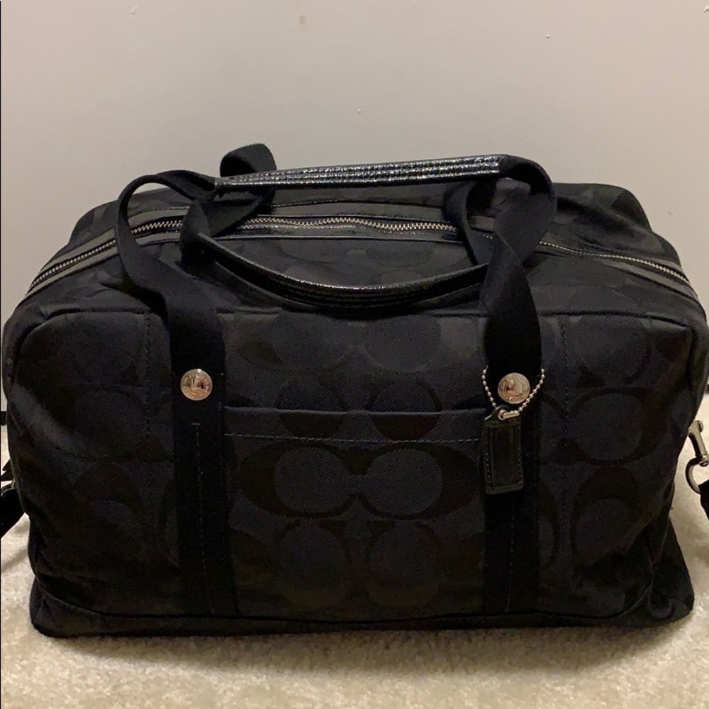 Coach Black Travel Bag - Picture 2 of 5